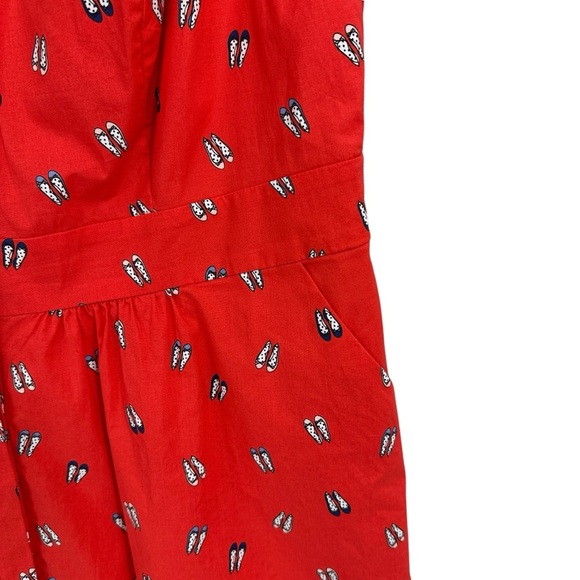 BODEN Dress Leila Shirt Ballet Slipper Print Dancer Red - Picture 6 of 7